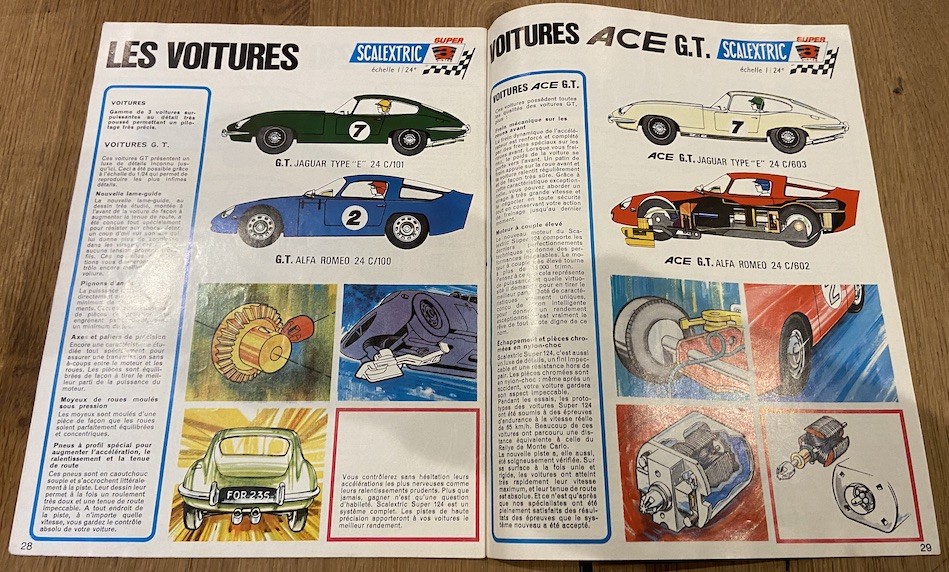 Catalogue Scalextric édition 11 de 1968-69