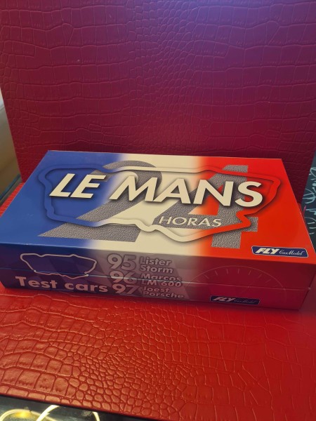 TEST CAR LE MANS FLY CAR MODEL REF LM01 