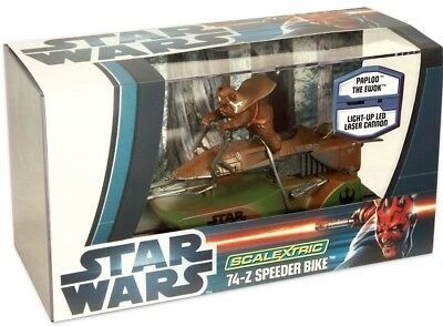 SCALEXTRIC C3299 STAR WARS EWOK 74-Z SPEEDER BIKE