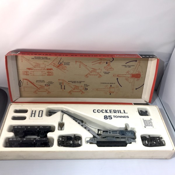 Grue COCKERILL 85 Tonnes matériel et batiments JOUEF 