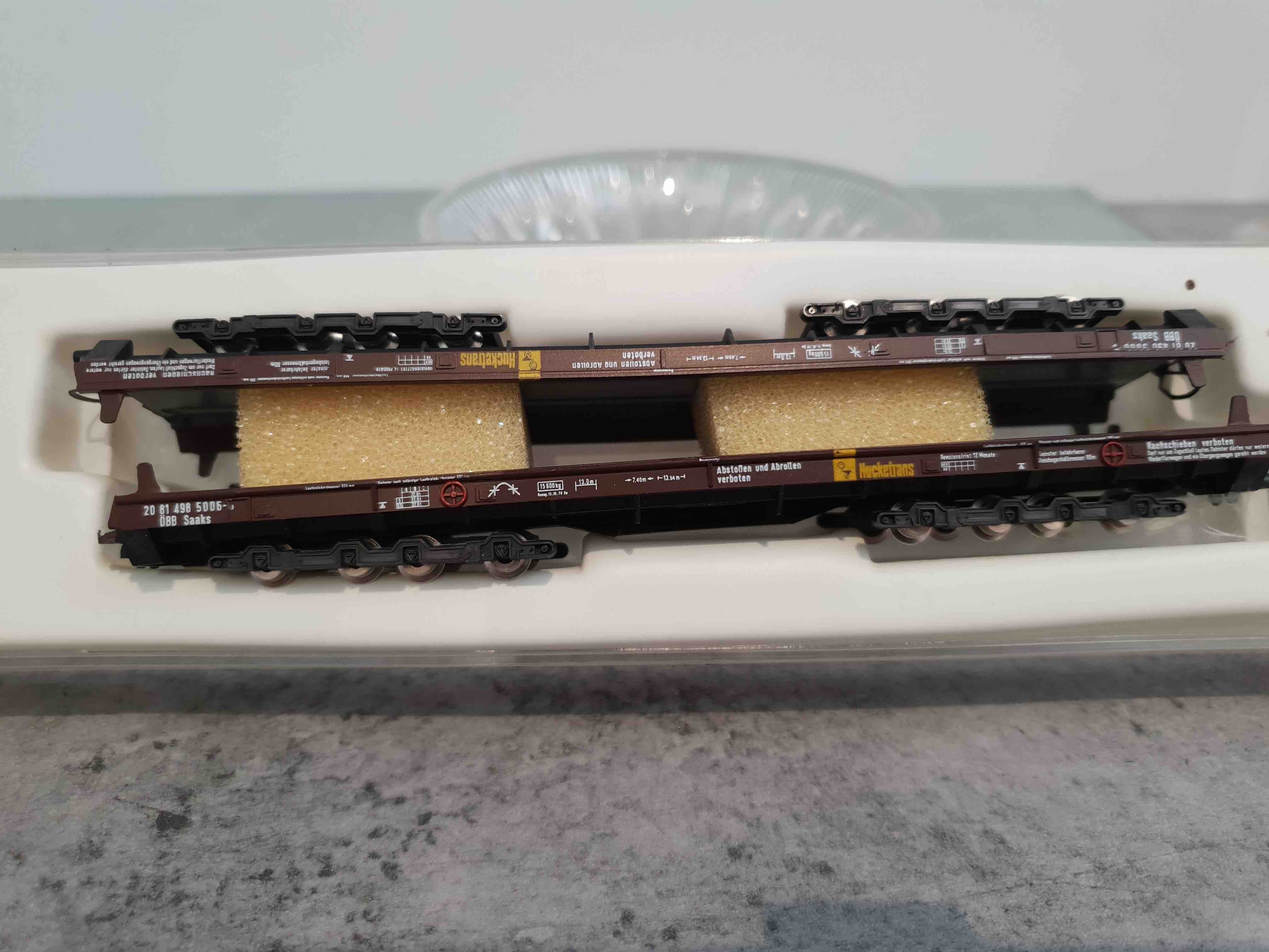 LILIPUT 200 10 WAGON TRANSPORT DE FRET X2