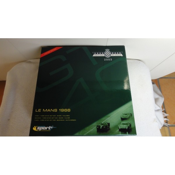FORD GT 40 LE MANS 1966 GOODWOOD SCALEXTRIC  RÉF C2529A