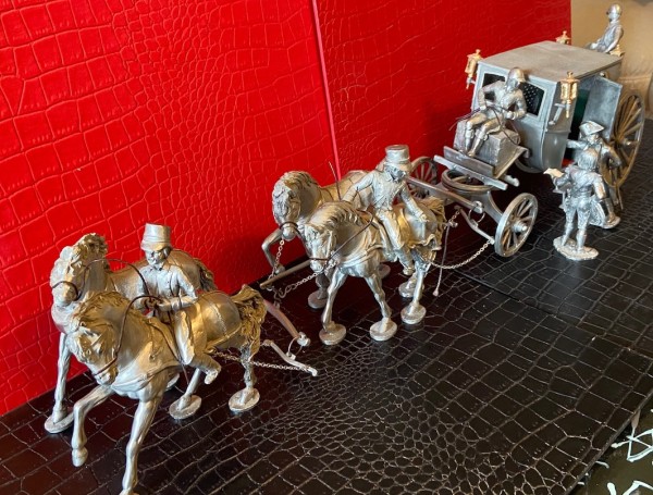 La berline Impériale Napoléon  Etains du Prince Empire rare 