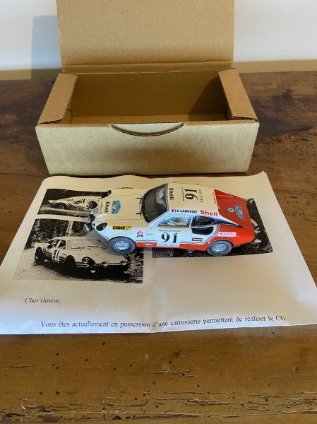 Simca CG MC Critérium des Cevennes 1970 slot résine