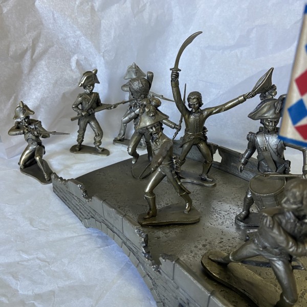 Scène Pont d'Arcole les étains du prince Empire