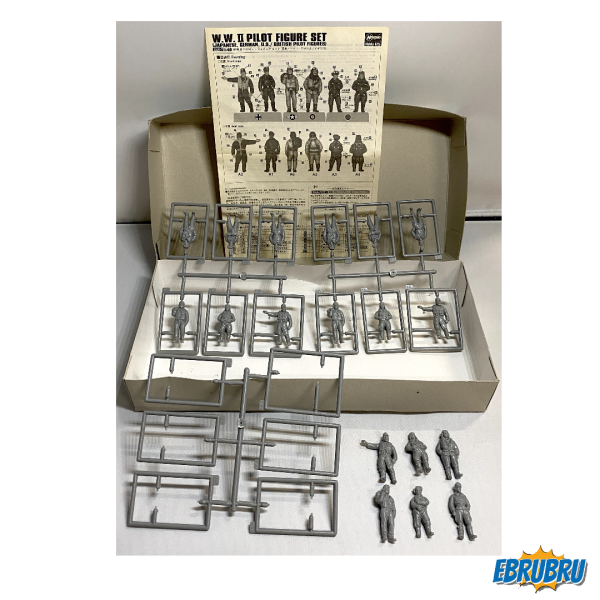 WWII Pilot Figure Set HASEGAWA 36007