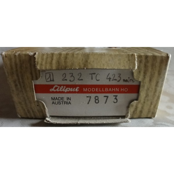 TRAIN ELECTRIQUE.LOCO VAPEUR SNCF.232-TC-423.LILIPUT.H0