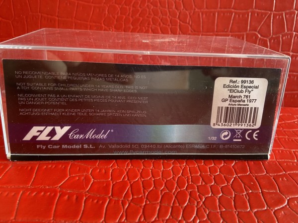 MARCH 761 ARTURO MERZARIO 1977 FLY REF 99136