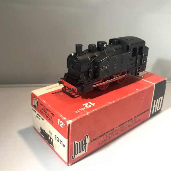 LOCOMOTIVE VAPEUR 020 T  JOUEF 708 RÉF 8311 M BOITE