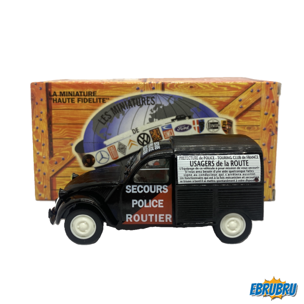 2cv AZU 1954 Secours Police routier NOREV