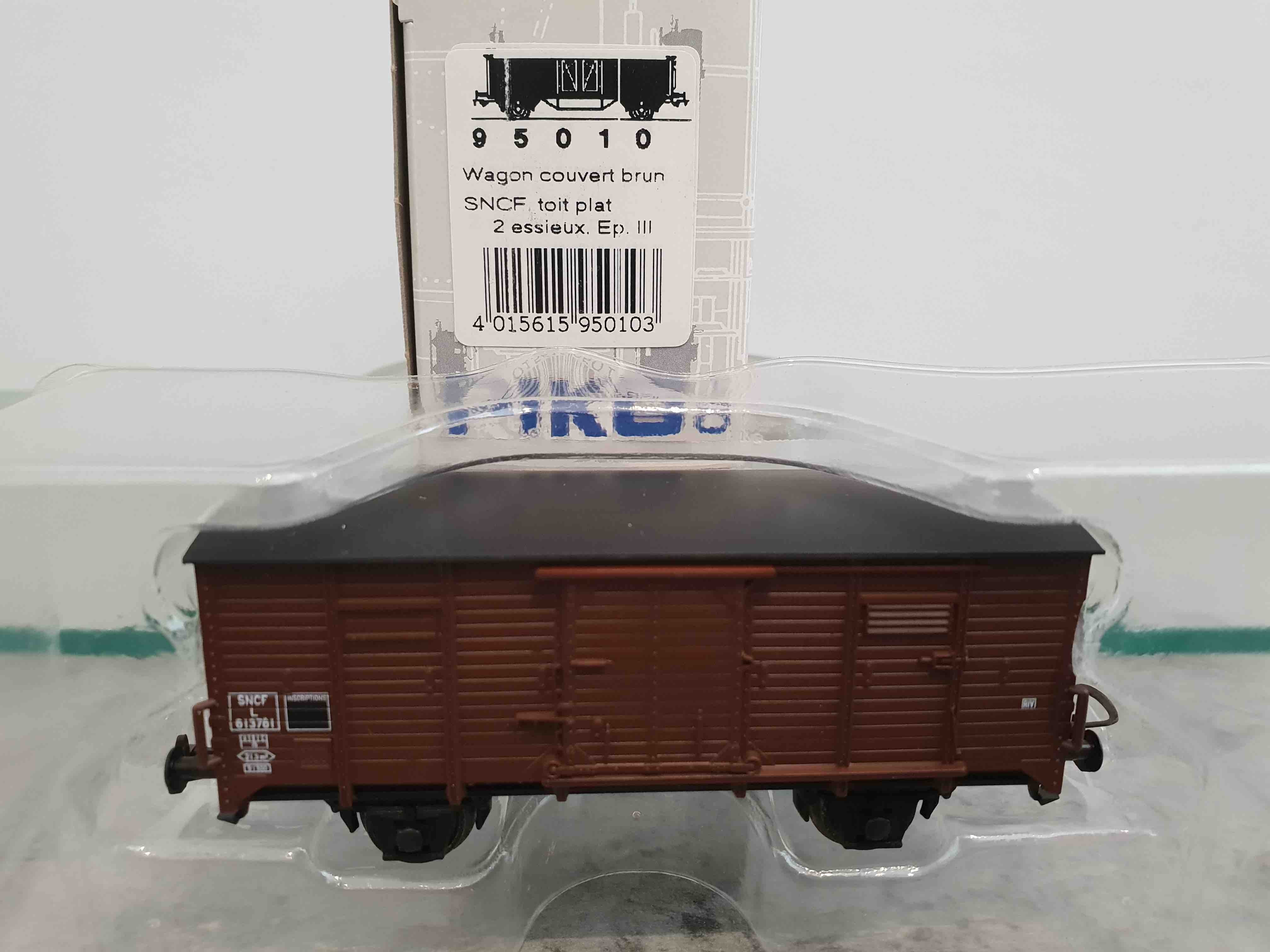PIKO 95010 WAGON COUVERT