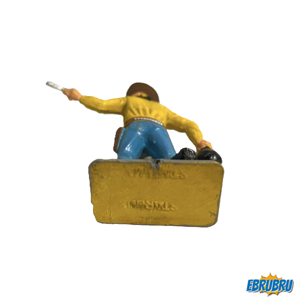 Cow Boy - Pistolet et bourse avec foulard - Starlux 5125