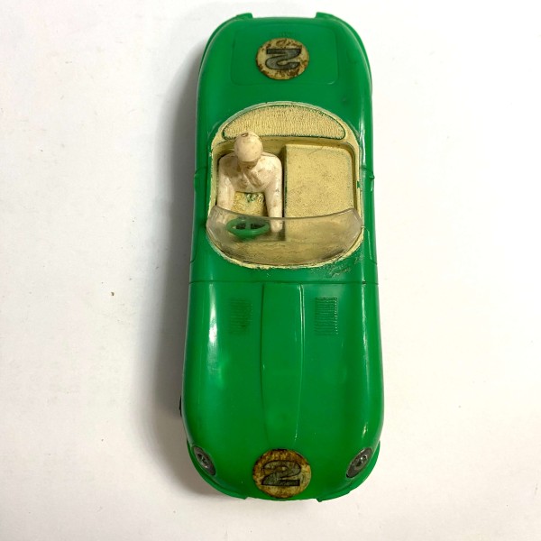 Jaguar E cabriolet vert JOUEF 350 