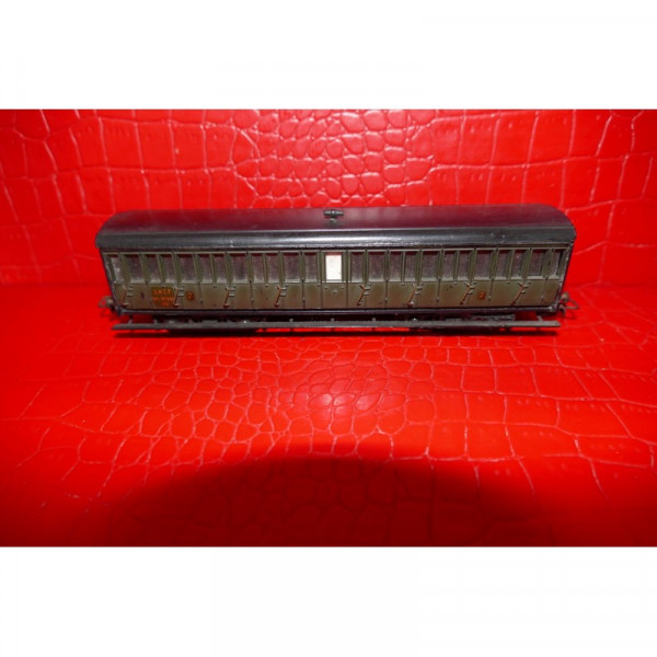 MMM RG TRAIN VOITURE SNCF A PORTIERES LATERALE 16 CM HO 1ERE CLASSE