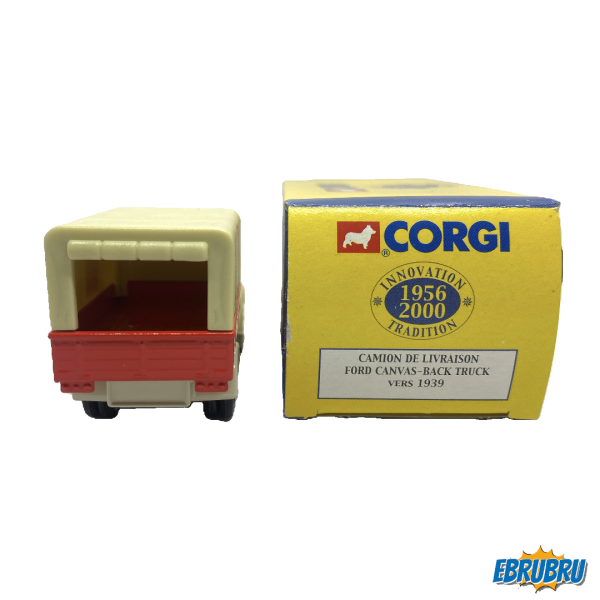 Camion de livraison Ford Canvas Back Truck CORGI