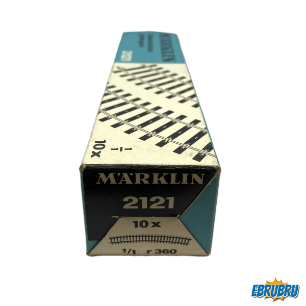 10 rails courbes r360 MARKLIN 2121