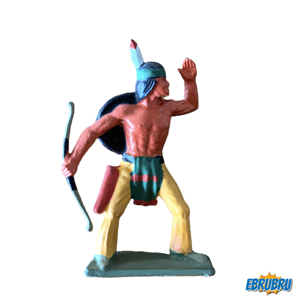 Indiens Série luxe - Guetteur arc à la main - Catalogue 1968 - STARLUX 5146