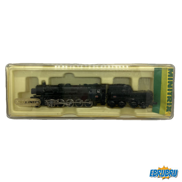 Locomotive à vapeur avec tender MINITRIX 2083