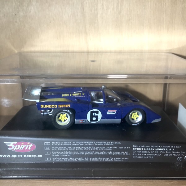 Ferrari 512 M bleue Sunoco SPIRIT