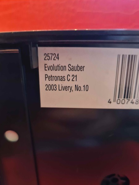 EVOLUTION SAUBER PETRONAS C 21 2003 LIVERY NO 10 CARRERA REF 25724