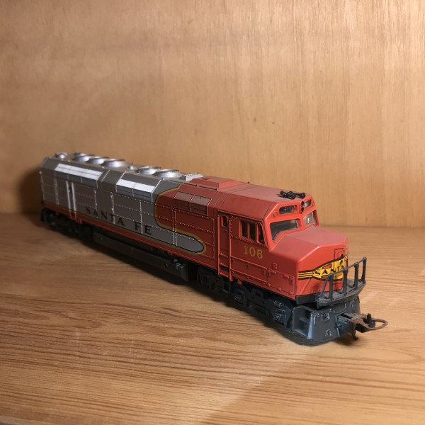 Locomotive Santa Fe 106 Lima