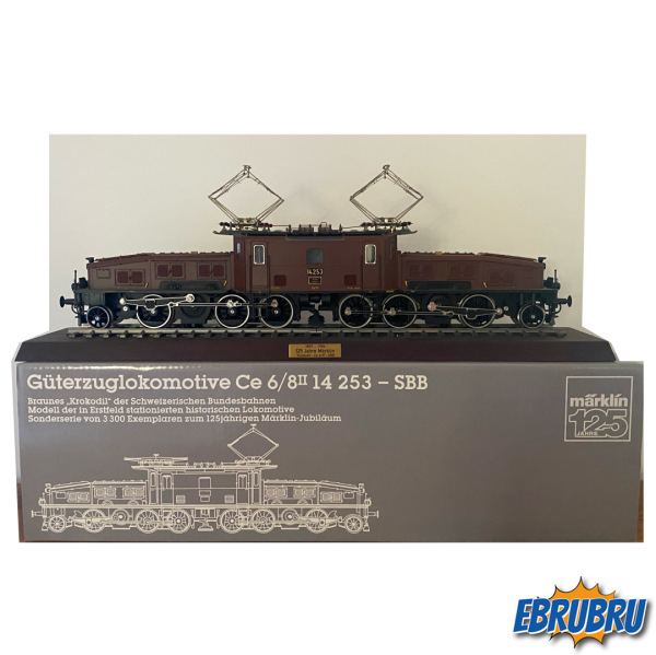Locomotive Série Ce 6/8 Crocodile édition 125 ans MÄRKLIN réf 5757