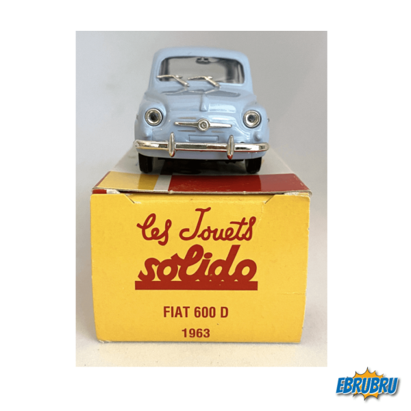 Fiat 600 D - 1963 SOLIDO Hachette