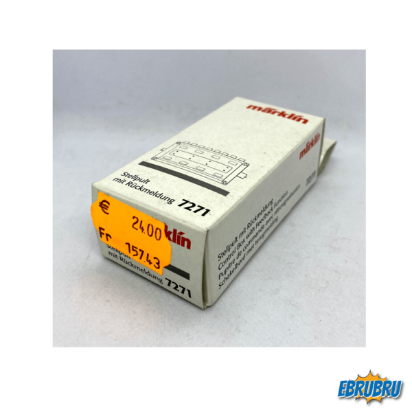 Panneau de commande avec retour d'information MARKLIN 7271